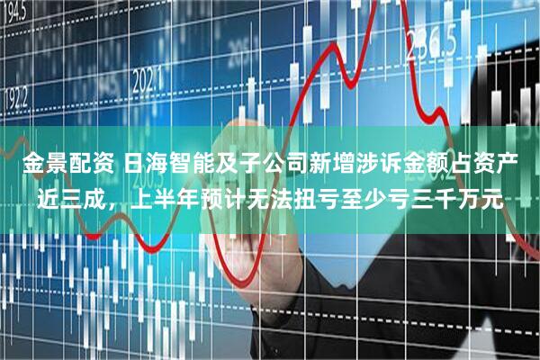 金景配资 日海智能及子公司新增涉诉金额占资产近三成，上半年预计无法扭亏至少亏三千万元